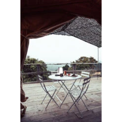 Chaise De Jardin Pliante FERMOB Bistro Métal - Blanc -Jardin Meubles Soldes Boutique 010101 chaise jardin pliante fermob bistro metal blanc