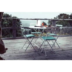 Chaise De Jardin Pliante FERMOB Bistro Métal - Menthe Glaciale -Jardin Meubles Soldes Boutique 0101a7 chaise jardin pliante fermob bistro metal menthe glaciale
