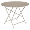 Table De Jardin 4 Personnes FERMOB Bistro Ø 96 Cm - Muscade -Jardin Meubles Soldes Boutique 023514 table jardin fermob bistro 96 cm muscade