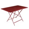 Table De Jardin 6 Personnes FERMOB Bistro 117 X 77 Cm - Ocre Rouge -Jardin Meubles Soldes Boutique 024020 table jardin fermob bistro 117 77 cm ocre rouge