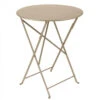 Table De Jardin 2 Personnes FERMOB Bistro Ø 60 Cm - Muscade 2 Table De Jardin 2 Personnes FERMOB Bistro Ø 60 Cm - Muscade -Jardin Meubles Soldes Boutique 024514 table jardin fermob bistro 60 muscade