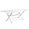 Table De Jardin 10 Personnes FERMOB Cargo 190 X 90 Cm - Blanc Coton 1 Table De Jardin 10 Personnes FERMOB Cargo 190 X 90 Cm - Blanc Coton -Jardin Meubles Soldes Boutique 024701 table jardin fermob cargo 190 90 cm blanc coton