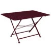 Table De Jardin 6 Personnes FERMOB Cargo 128 X 90 Cm - Cerise Noire -Jardin Meubles Soldes Boutique 0248b9 table jardin fermob cargo 128 90cm cerise noire
