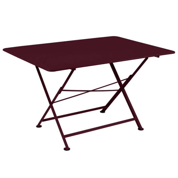 Table De Jardin 6 Personnes FERMOB Cargo 128 X 90 Cm - Cerise Noire 3 Table De Jardin 6 Personnes FERMOB Cargo 128 X 90 Cm - Cerise Noire