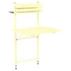 Table De Balcon Pliante FERMOB Bistro - Citron Givré -Jardin Meubles Soldes Boutique 0270a6 table jardin fixer fermob bistro balcon citron givre