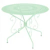 Table De Jardin 4 Personnes FERMOB Montmartre Ø 96 Cm - Vert Opaline -Jardin Meubles Soldes Boutique 063083 table jardin fermob montmartre 96 cm vert opaline