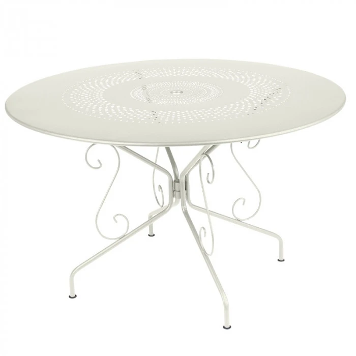 Table De Jardin 8 Personnes FERMOB Montmartre Ø 117 Cm - Gris Argile 3 Table De Jardin 8 Personnes FERMOB Montmartre Ø 117 Cm - Gris Argile