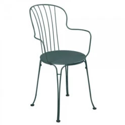 Salon De Jardin Fermob Opéra + 82 X 82 Cm, Gris Orage, 4 Personnes 9 Salon De Jardin Fermob Opéra + 82 X 82 Cm, Gris Orage, 4 Personnes -Jardin Meubles Soldes Boutique 091226 fauteuil jardin empilable fermob opera plus gris orage 1