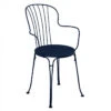 Fauteuil De Jardin Empilable FERMOB Opéra + - Bleu Abysse -Jardin Meubles Soldes Boutique 091292 fauteuil jardin empilable fermob opera bleu abysse
