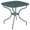 Table De Jardin 4 Personnes FERMOB Opéra + 82 X 82 Cm - Gris Orage 1 Table De Jardin 4 Personnes FERMOB Opéra + 82 X 82 Cm - Gris Orage -Jardin Meubles Soldes Boutique 094626 table jardin fermob opera 82 82 cm gris orage