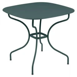 Salon De Jardin Fermob Opéra + 82 X 82 Cm, Gris Orage, 4 Personnes 8 Salon De Jardin Fermob Opéra + 82 X 82 Cm, Gris Orage, 4 Personnes -Jardin Meubles Soldes Boutique 094626 table jardin fermob opera 82 82 cm gris orage 1