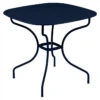 Table De Jardin 4 Personnes FERMOB Opéra + 82 X 82 Cm - Bleu Abysse -Jardin Meubles Soldes Boutique 094692 table jardin fermob opera 82 82 cm bleu abysse