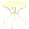 Table De Jardin 4 Personnes FERMOB Opéra + 82 X 82 Cm - Citron Givré -Jardin Meubles Soldes Boutique 0946a6 table jardin fermob opera 82 82 cm citron givre