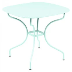 Table De Jardin 4 Personnes FERMOB Opéra + 82 X 82 Cm - Menthe Glaciale