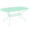 Table De Jardin Ovale 6 Personnes FERMOB Opéra + 160 X 90 Cm - Vert Opaline -Jardin Meubles Soldes Boutique 094783 table jardin ovale fermob opera 160 90 cm vert opaline