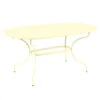Table De Jardin Ovale 6 Personnes FERMOB Opéra + 160 X 90 Cm - Citron Givré -Jardin Meubles Soldes Boutique 0947a6 table jardin ovale fermob opera 160 90 cm citron givre