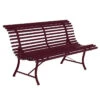 Banc De Jardin FERMOB Louisiane - Cerise Noire -Jardin Meubles Soldes Boutique 1000b9 banc jardin fermob louisiane cerise noire