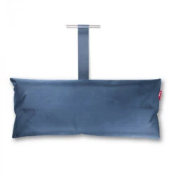 Hamac Fatboy Headdemock Deluxe Cadre Noir + Coussin - Bleu Clair -Jardin Meubles Soldes Boutique 100632 hamac fatboy headdemock deluxe bleu clair coussin
