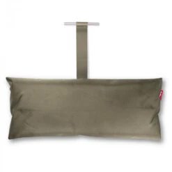 Hamac Fatboy Headdemock Deluxe Cadre Noir + Coussin - Taupe -Jardin Meubles Soldes Boutique 100656 hamac fatboy headdemock deluxe taupe coussin