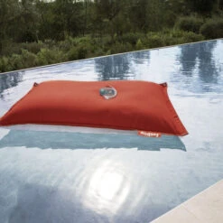 Pouf D'extérieur Fatboy Original Floatzac - Rouge -Jardin Meubles Soldes Boutique 103436 pouf exterieur fatboy original floatzac rouge ambiance