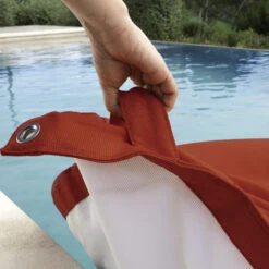 Pouf D'extérieur Fatboy Original Floatzac - Rouge -Jardin Meubles Soldes Boutique 103436 pouf exterieur fatboy original floatzac rouge poignee