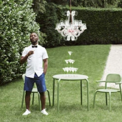 Table De Jardin 2 Personnes Fatboy Toní Bistreau - Vert Brume -Jardin Meubles Soldes Boutique 103817 table jardin fatboy toni bistreau vert brume ambiance 2