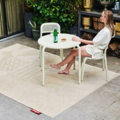 Lot De 2 Chaises De Jardin Fatboy Toní Chair - Desert -Jardin Meubles Soldes Boutique 104086 lot 2 chaises jardin fatboy toni desert ambiance