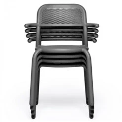 Lot De 2 Fauteuils De Jardin Fatboy Toní Armchair - Anthracite -Jardin Meubles Soldes Boutique 104094 lot 2 fauteuils jardin fatboy toni anthracite empilable