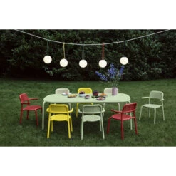 Lot De 2 Fauteuils De Jardin Fatboy Toní Armchair - Vert Brume -Jardin Meubles Soldes Boutique 104097 lot 2 fauteuils jardin fatboy toni vert brume ambiance 3