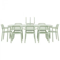 Lot De 2 Fauteuils De Jardin Fatboy Toní Armchair - Vert Brume -Jardin Meubles Soldes Boutique 104097 lot 2 fauteuils jardin fatboy toni vert brume table