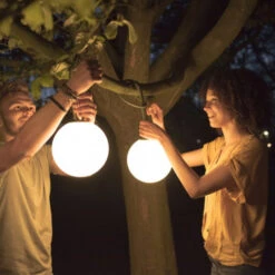 Lampe Fatboy Bolleke - Bleu Océan -Jardin Meubles Soldes Boutique 104518 lampe fatboy bolleke bleu ocean ambiance 2