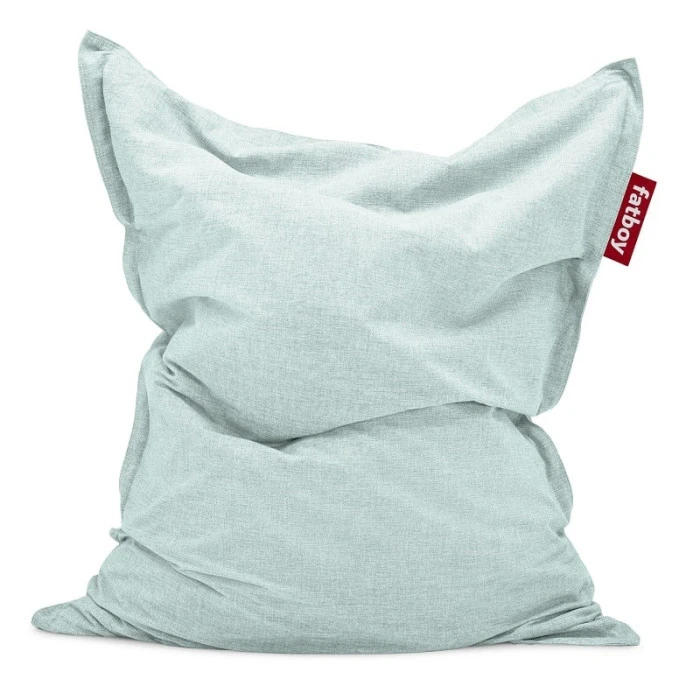 Pack Rocking Chair Rock'n'Roll Gris Clair + Pouf Original Outdoor Écume Fatboy 4 Pack Rocking Chair Rock'n'Roll Gris Clair + Pouf Original Outdoor Écume Fatboy – Image 2