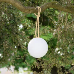 Lampe Fatboy Bolleke - Sandy Beige -Jardin Meubles Soldes Boutique 105014 lampe fatboy bolleke sandy beige ambiance