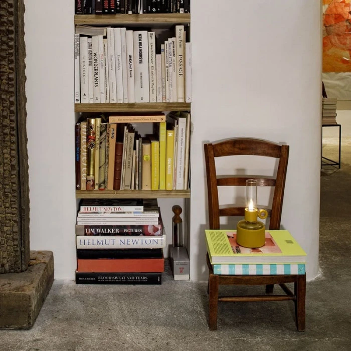 Lampe à Huile Fatboy Flamtastique XS - Gold Honey 4 Lampe à Huile Fatboy Flamtastique XS - Gold Honey – Image 2