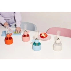 Lampe à Huile Fatboy Flamtastique XS - Ice Blue -Jardin Meubles Soldes Boutique 105180 lampe huile fatboy flamtastique xs ice blue ambiance 2