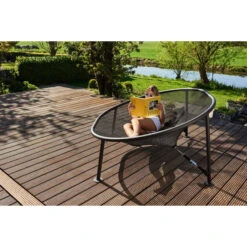 Grand Fauteuil Hamac Fatboy Netorious - Anthracite -Jardin Meubles Soldes Boutique 105376 grand fauteuil hamac fatboy netorious anthracite ambiance 2