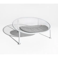 Grand Fauteuil Hamac Fatboy Netorious - Gris Clair -Jardin Meubles Soldes Boutique 105817 grand fauteuil hamac fatboy netorious gris clair ambiance coussin 2