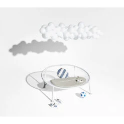 Grand Fauteuil Hamac Fatboy Netorious - Gris Clair -Jardin Meubles Soldes Boutique 105817 grand fauteuil hamac fatboy netorious gris clair ambiance nuage