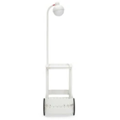 Chariot Desserte Fatboy Jolly Trolley - Gris Clair -Jardin Meubles Soldes Boutique 105834 chariot desserte fatboy jolly trolley gris clair face