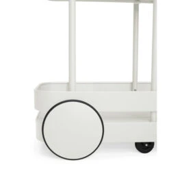Chariot Desserte Fatboy Jolly Trolley - Gris Clair -Jardin Meubles Soldes Boutique 105834 chariot desserte fatboy jolly trolley gris clair zoom roue