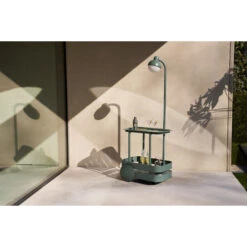 Chariot Desserte Fatboy Jolly Trolley - Dark Sage -Jardin Meubles Soldes Boutique 105835 chariot desserte fatboy jolly trolley dark sage ambiance