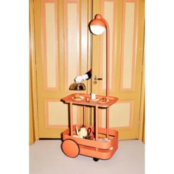Chariot Desserte Fatboy Jolly Trolley - Tangerine -Jardin Meubles Soldes Boutique 105836 chariot desserte fatboy jolly trolley tangerine ambiance
