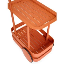 Chariot Desserte Fatboy Jolly Trolley - Tangerine -Jardin Meubles Soldes Boutique 105836 chariot desserte fatboy jolly trolley tangerine tablette