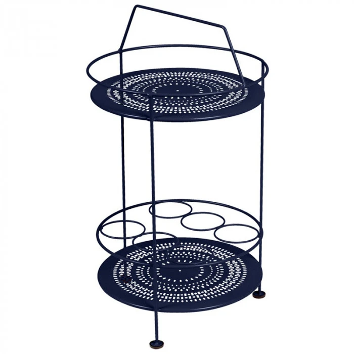 Bar Portatif FERMOB Montmartre - Bleu Abysse 3 Bar Portatif FERMOB Montmartre - Bleu Abysse