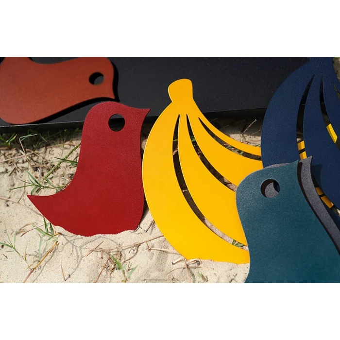 Dessous De Plat FERMOB Oiseaux - Rouge Ocre / Piment 4 Dessous De Plat FERMOB Oiseaux - Rouge Ocre / Piment – Image 2