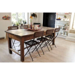 Plateau Alto FERMOB 53 X 38,5 Cm - Ocre Rouge -Jardin Meubles Soldes Boutique 317020 plateau alto fermob 53 38 cm ocre rouge ambiance 3