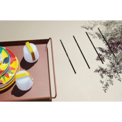 Plateau Alto FERMOB 53 X 38,5 Cm - Ocre Rouge -Jardin Meubles Soldes Boutique 317020 plateau alto fermob 53 38 cm ocre rouge ambiance 4