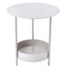 Guéridon De Jardin FERMOB Salsa - Blanc Coton -Jardin Meubles Soldes Boutique 327001 table basse gueridon fermob salsa blanc coton 2