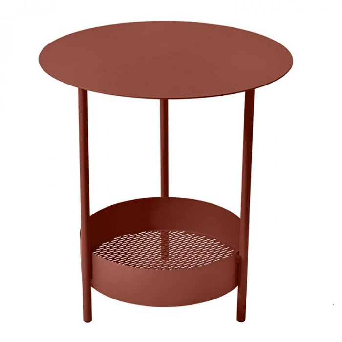 Guéridon De Jardin FERMOB Salsa - Ocre Rouge 3 Guéridon De Jardin FERMOB Salsa - Ocre Rouge