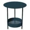 Guéridon De Jardin FERMOB Salsa - Bleu Acapulco -Jardin Meubles Soldes Boutique 327021 table basse gueridon fermob salsa bleu acapulco